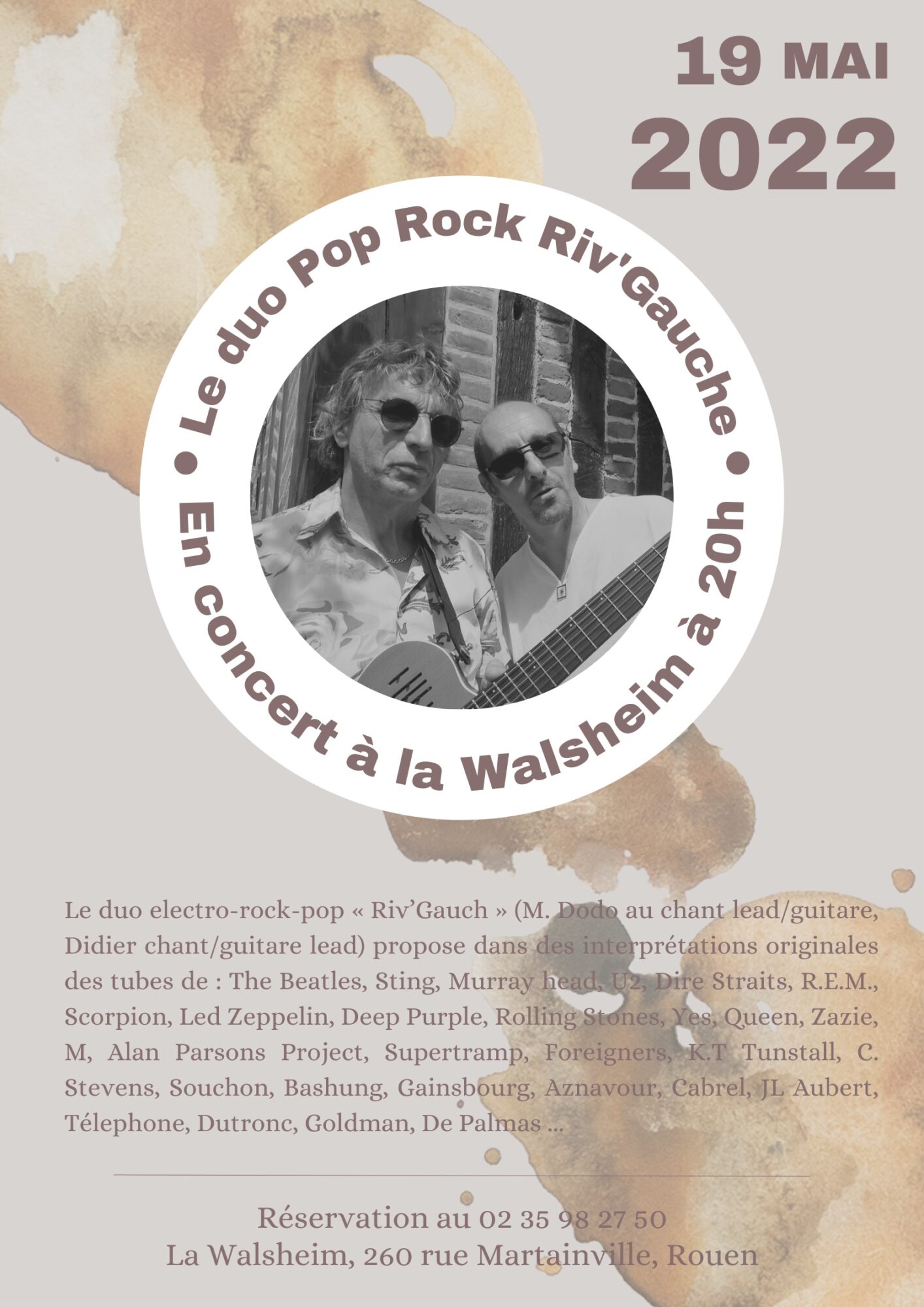 Soirée Musicale 19 mai